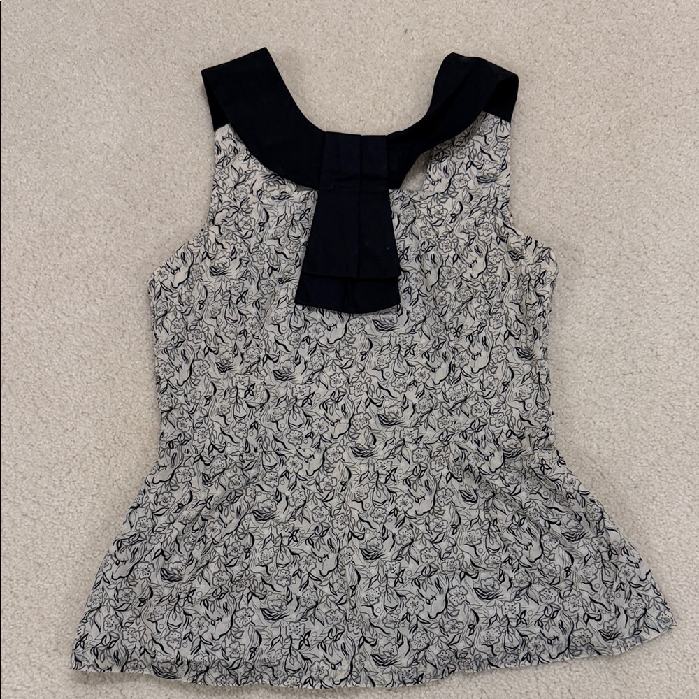 Anthropologie Girls from Savoy brand Sleeveless Floral Print Tank with